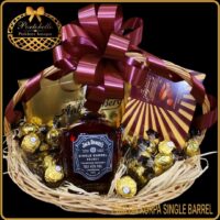 Muški poklon korpa Single Barrel, Gift basket for men