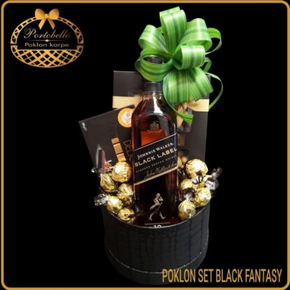 Poklon za rodjendan muškarca set Black fantasy, men's gift set