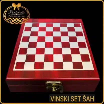 Vinski set Šah kutija