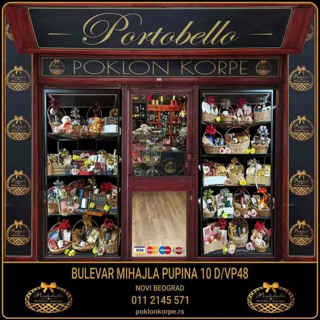 Prodavnica poklona Poklon korpe Portobello