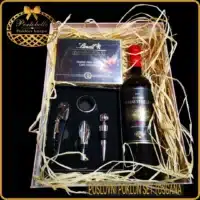 Poslovni poklon Set Toscana, poklon sa vinom, business gift for men