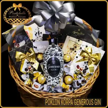 Poklon za devojku korpa Generous Gin